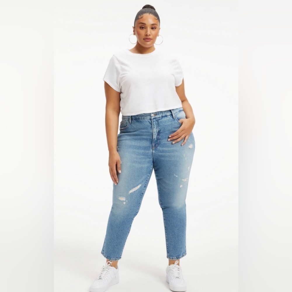 Good American Good Classic Jeans in Size 12/31 NWT IN Indigo046